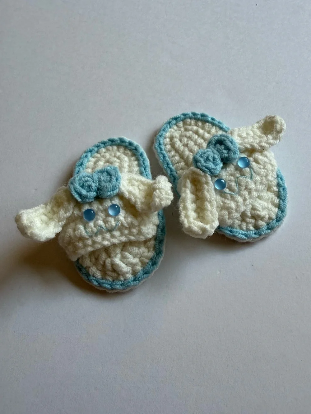 Kawaii Crochet Hairpin Set - Kids Accessories